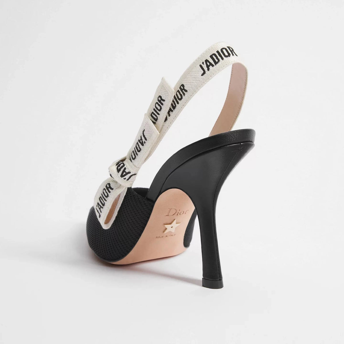 Escarpins Christian Dior - J'adior Slingback Tissu - Noir
