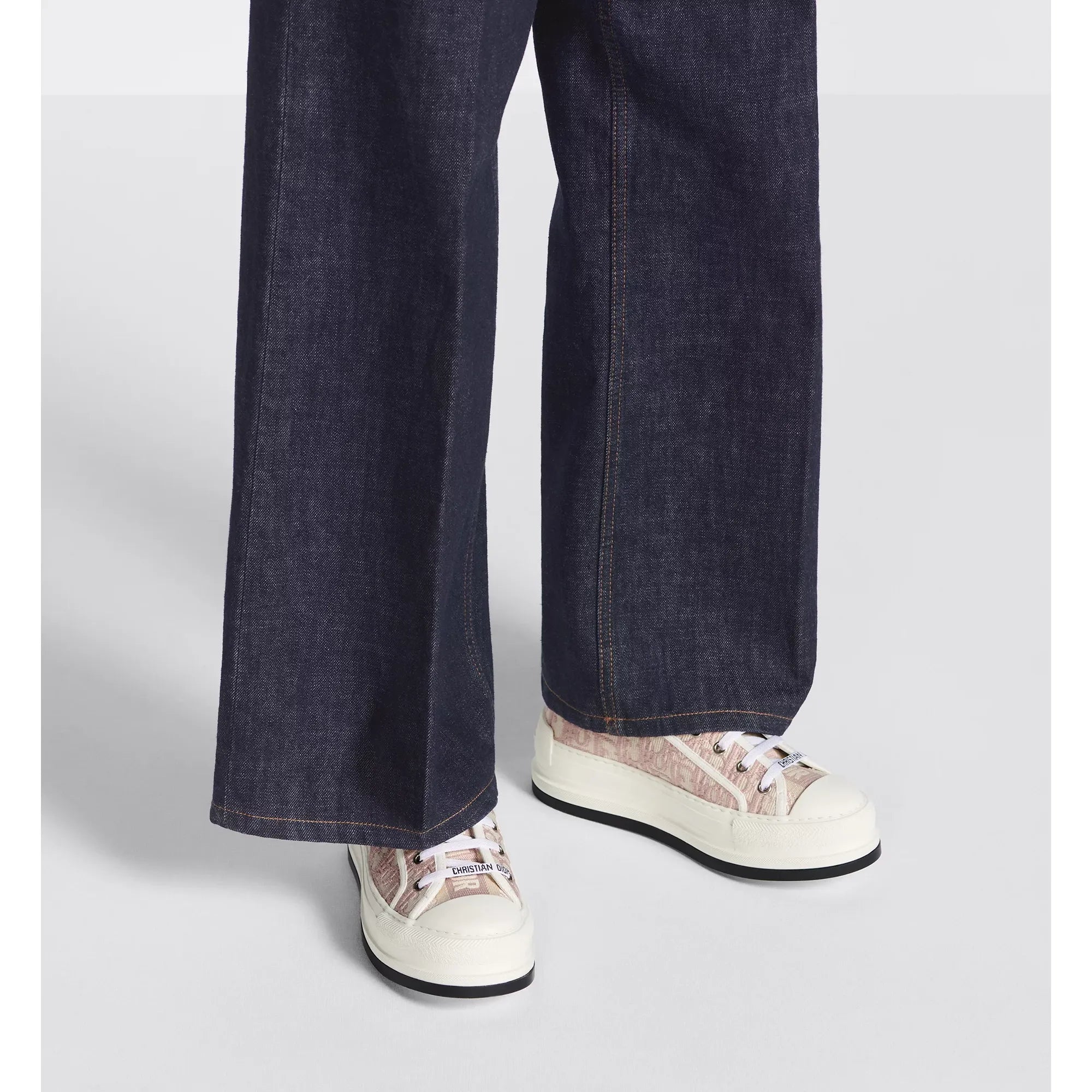 Espadrilles à plateforme Walk'n'Dior - Gris