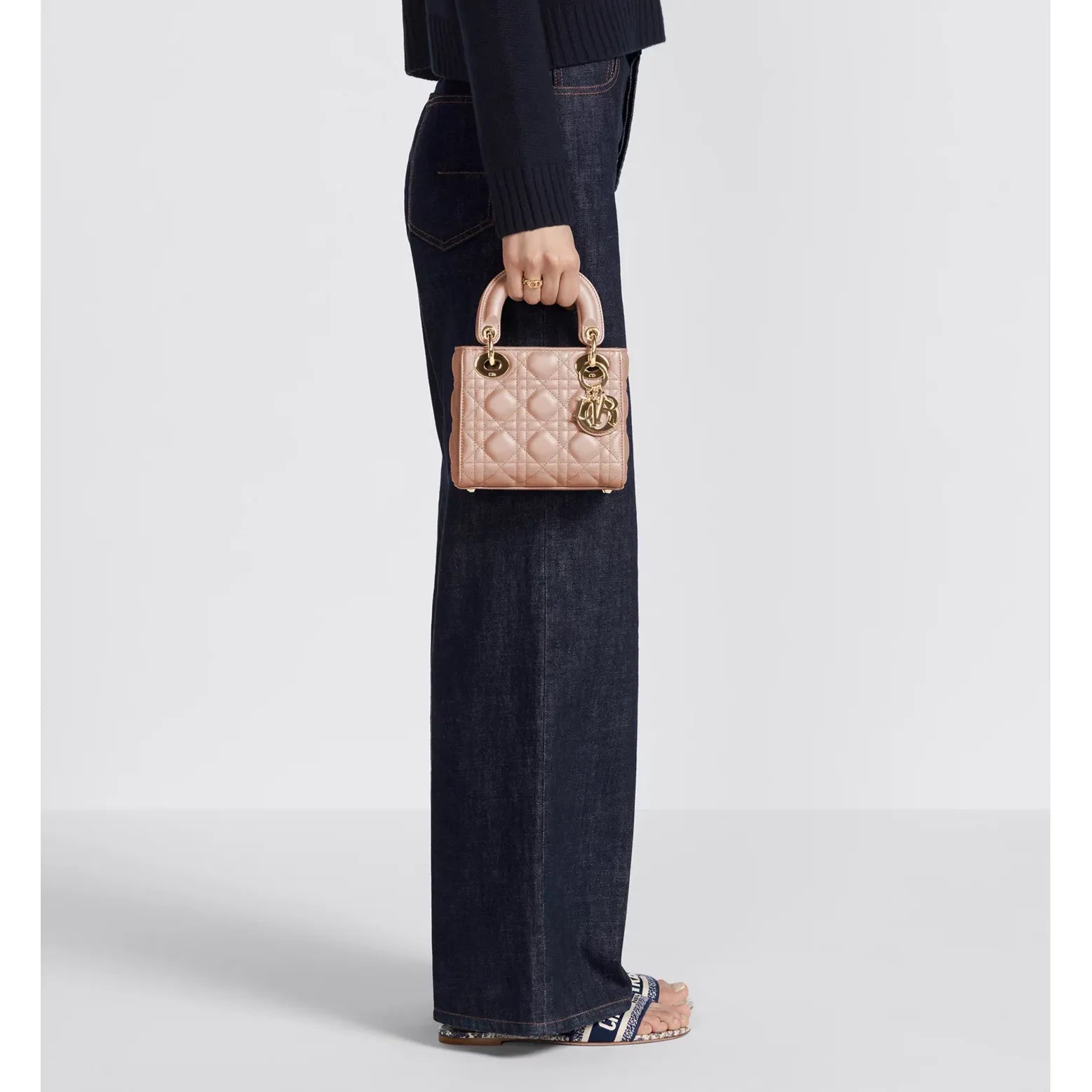 Sac Lady Dior - Mini - Nude
