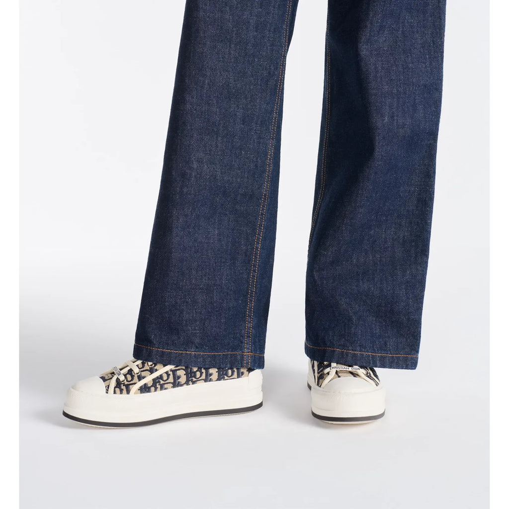 Espadrilles à plateforme Walk'n'Dior - Bleu