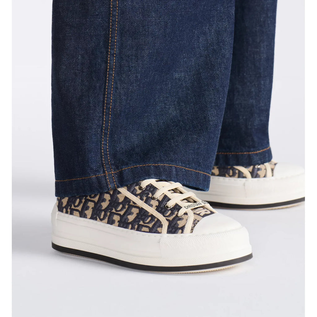 Espadrilles à plateforme Walk'n'Dior - Bleu