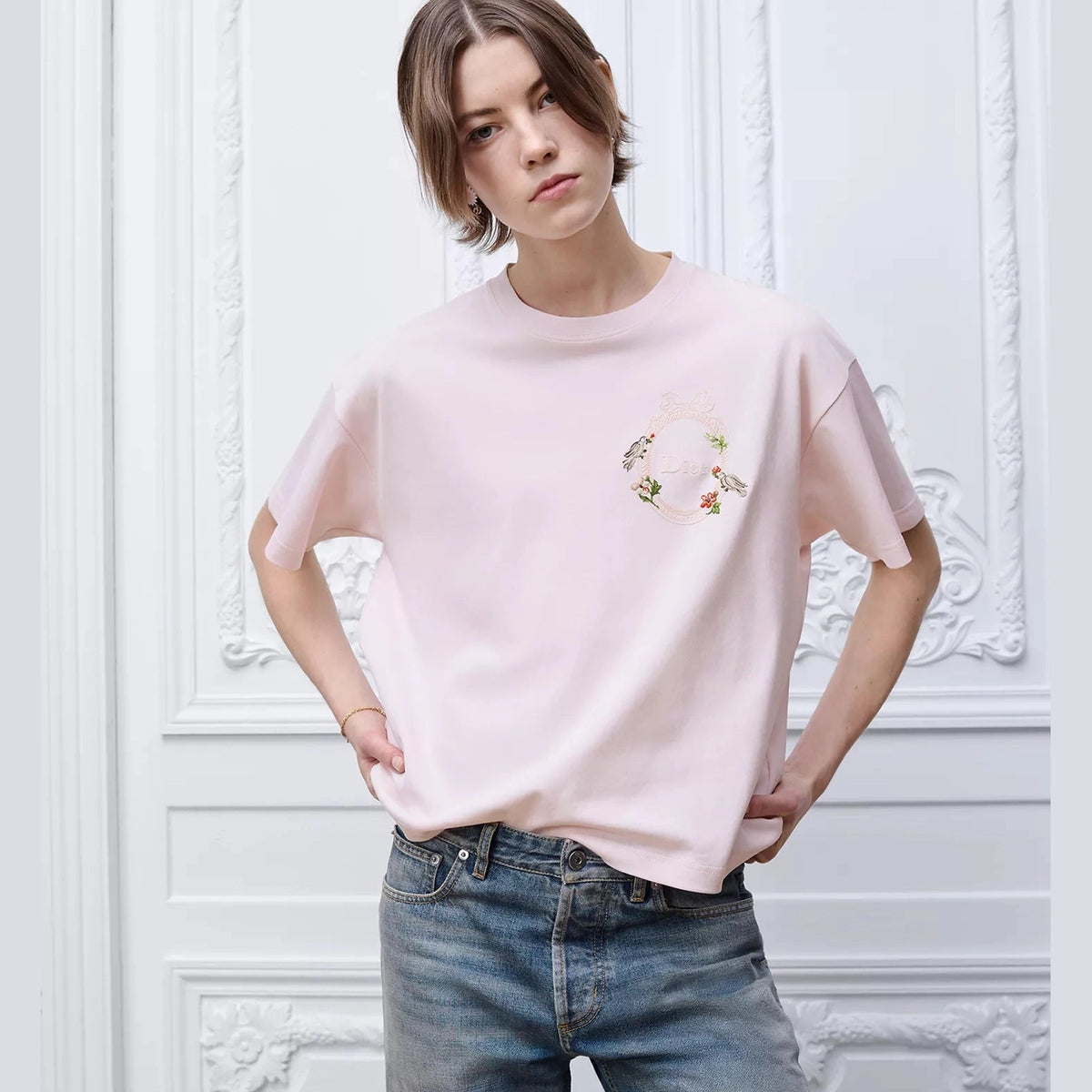 T-Shirt Dior - Dioramour - Rose