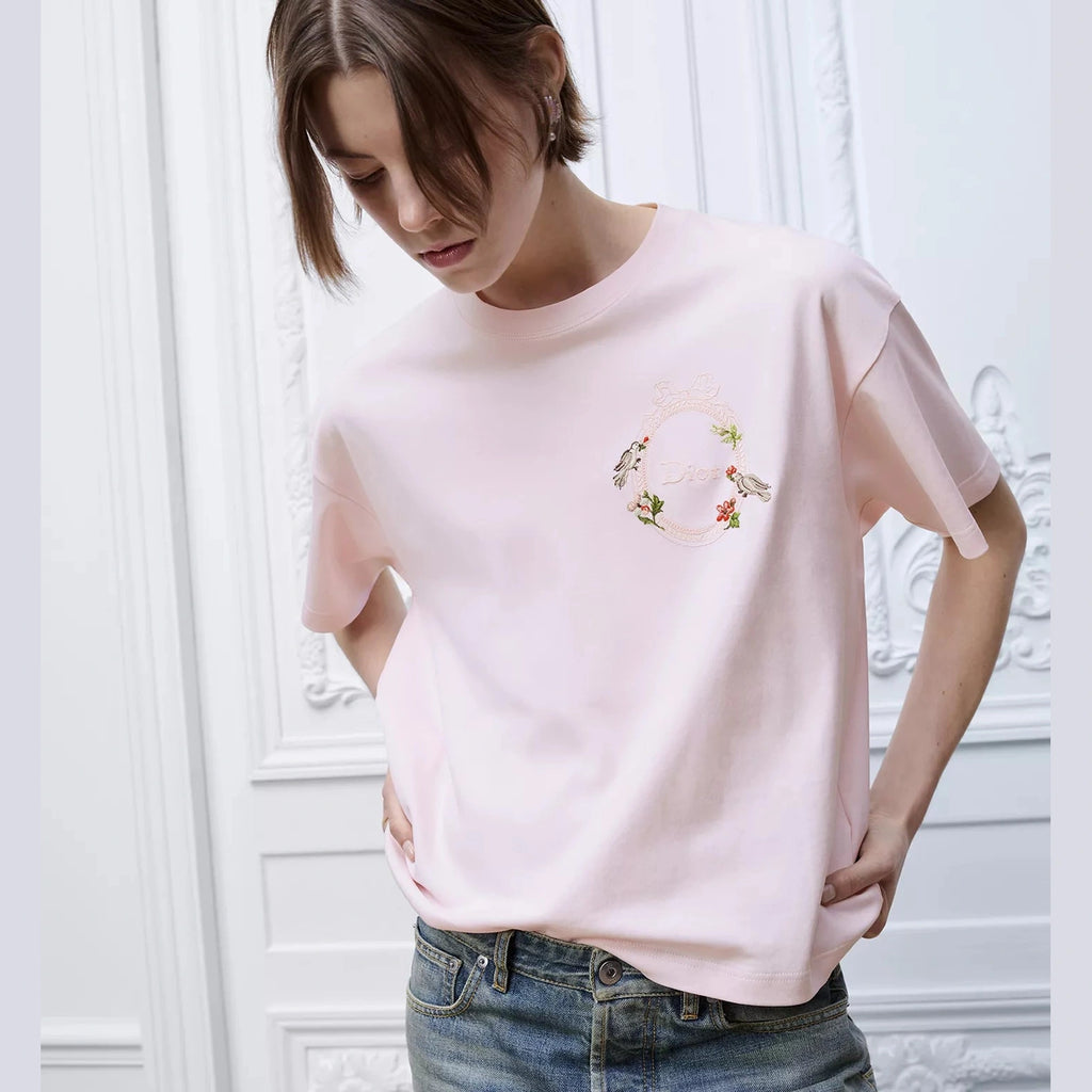 T-Shirt Dior - Dioramour - Rose