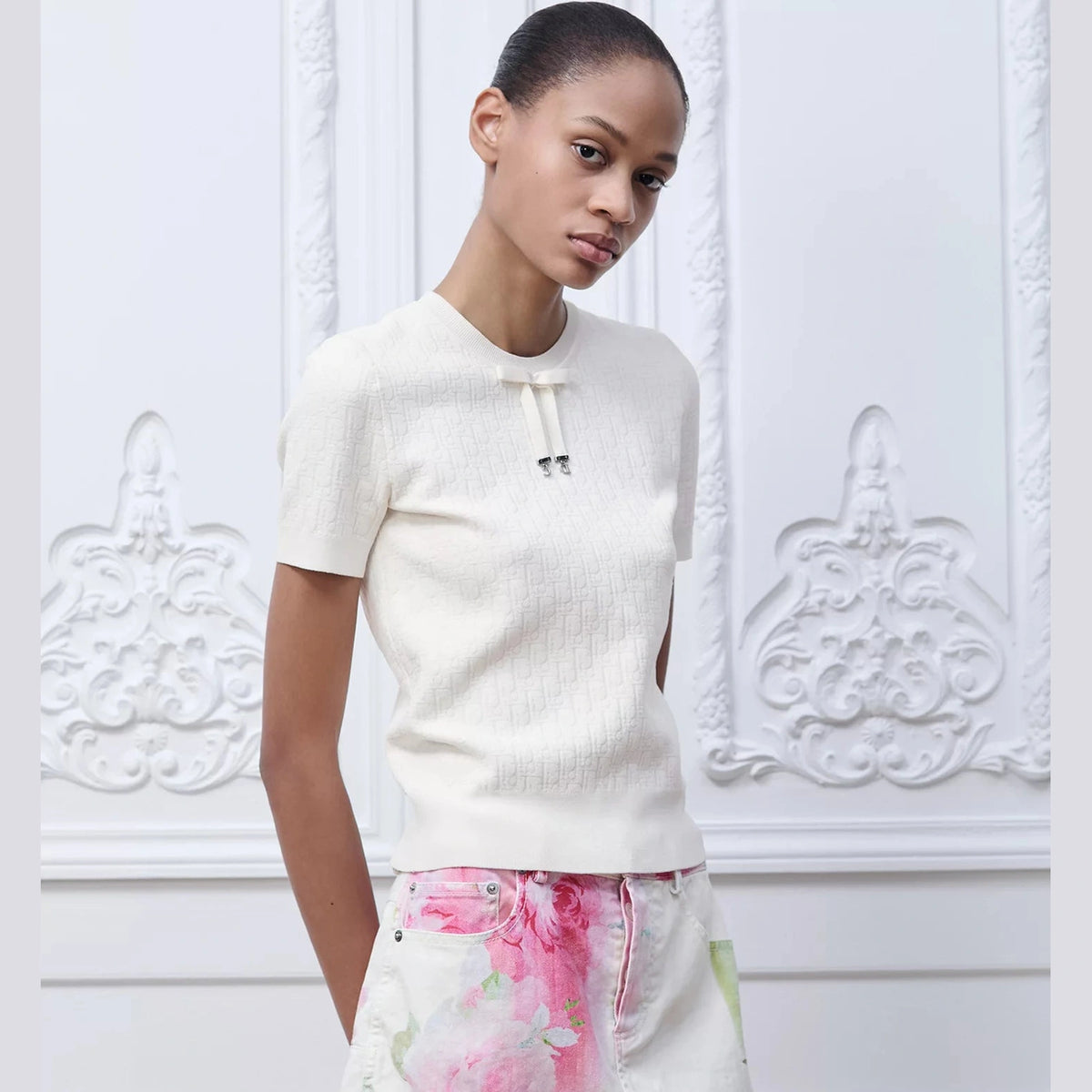 T-Shirt Dior - Jacquard technique
