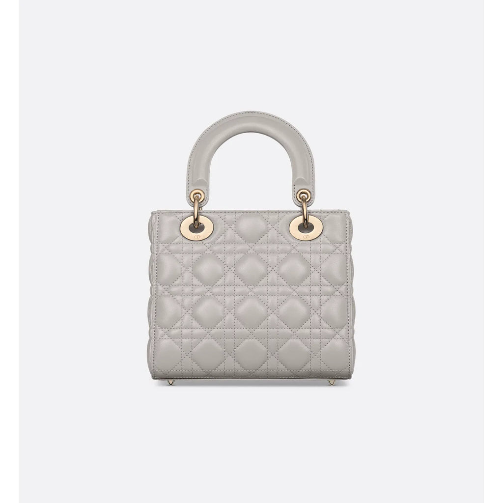 Sac Lady Dior - Small - Cannage Gris