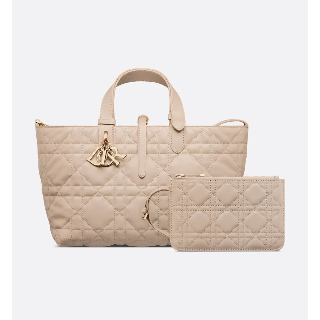 Sac Dior Medium Toujours - Beige