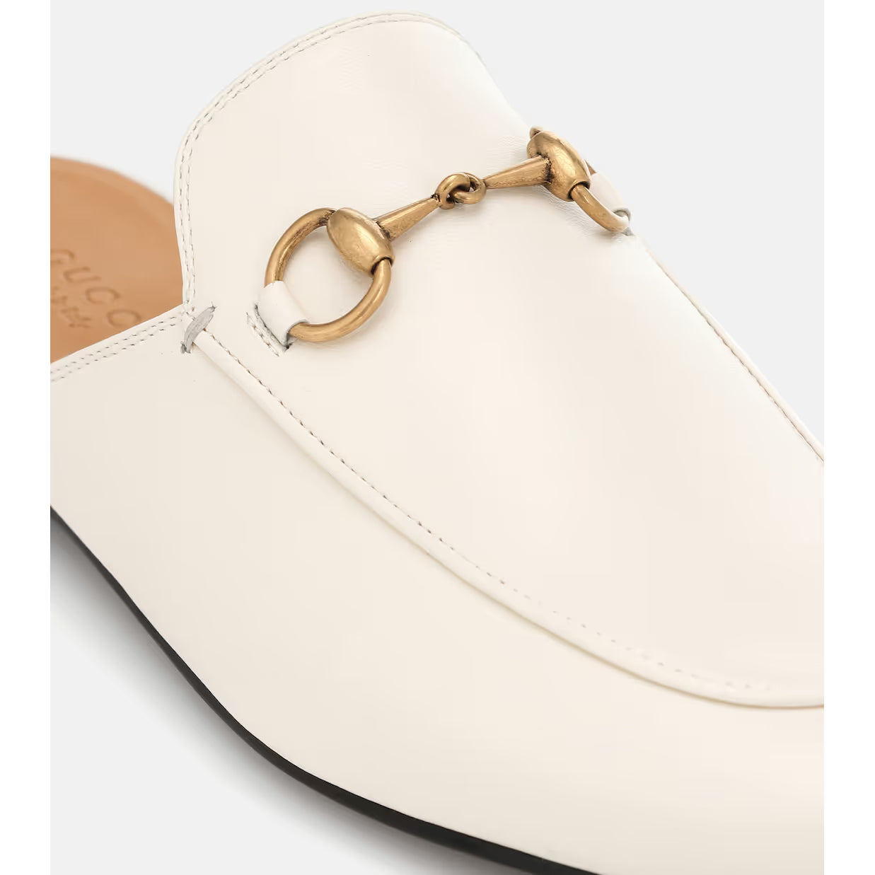 Mules Gucci - Princetown - Blanc