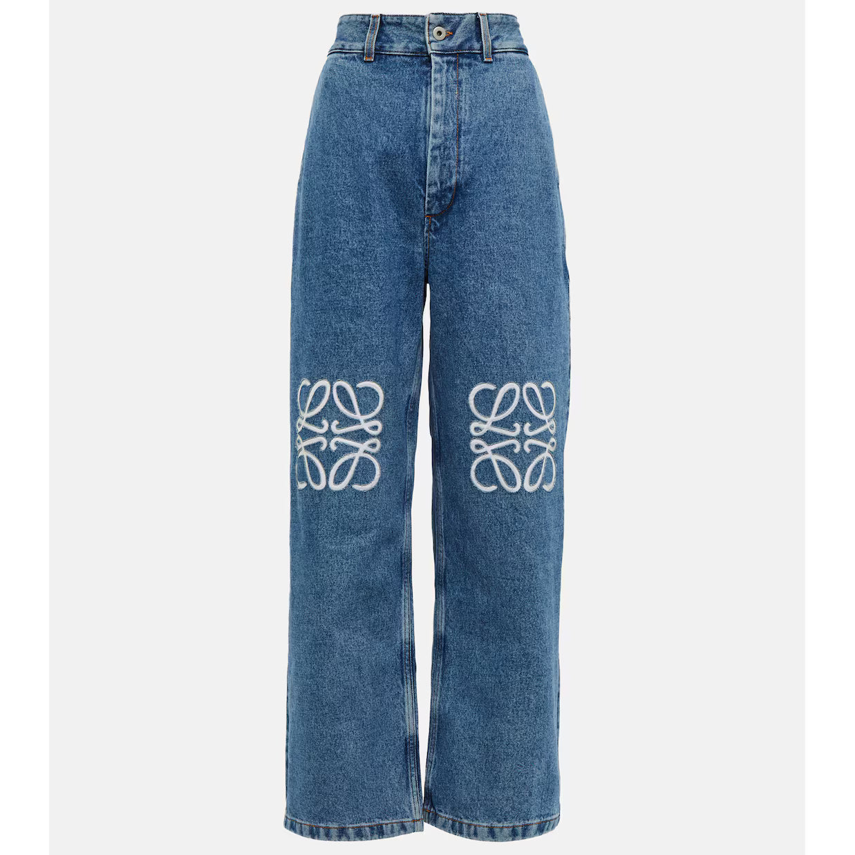 Jean Loewe - ample Anagram à taille haute - Bleu