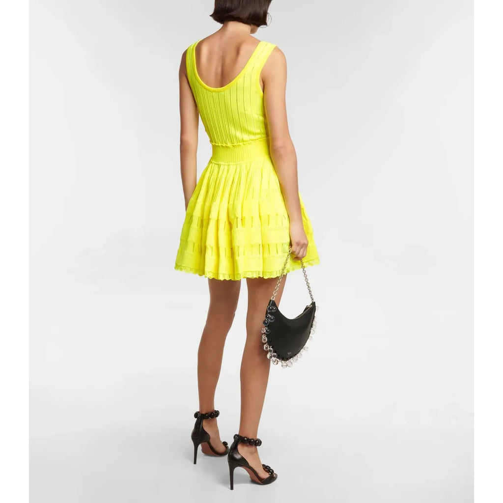 Robe Aleia - CRINOLINE - Jaune