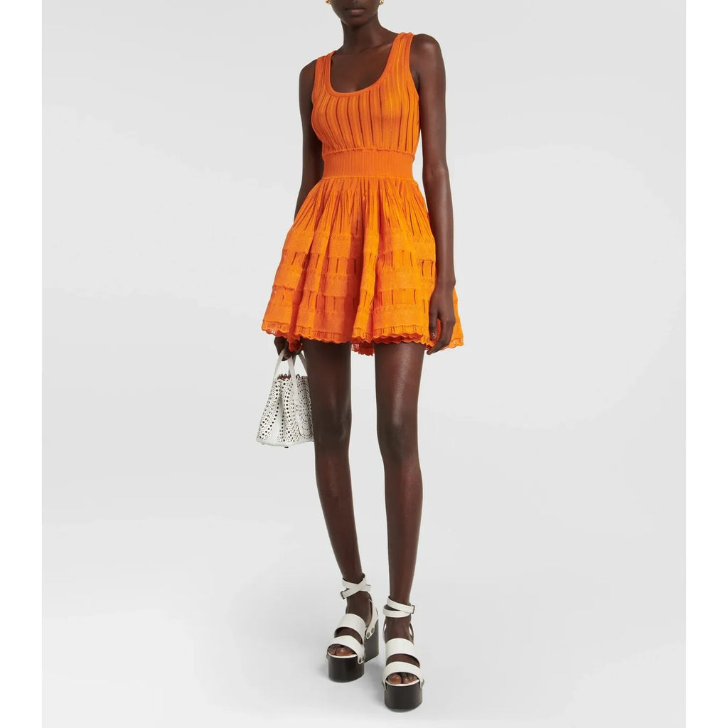 Robe Aleia - CRINOLINE - Orange