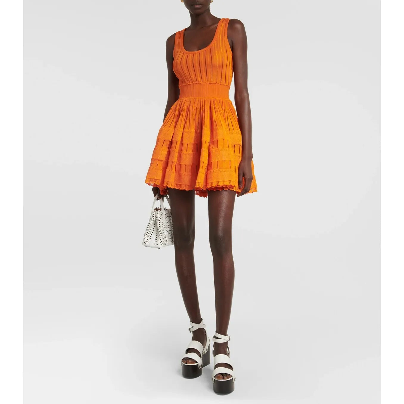 Robe Aleia - CRINOLINE - Orange