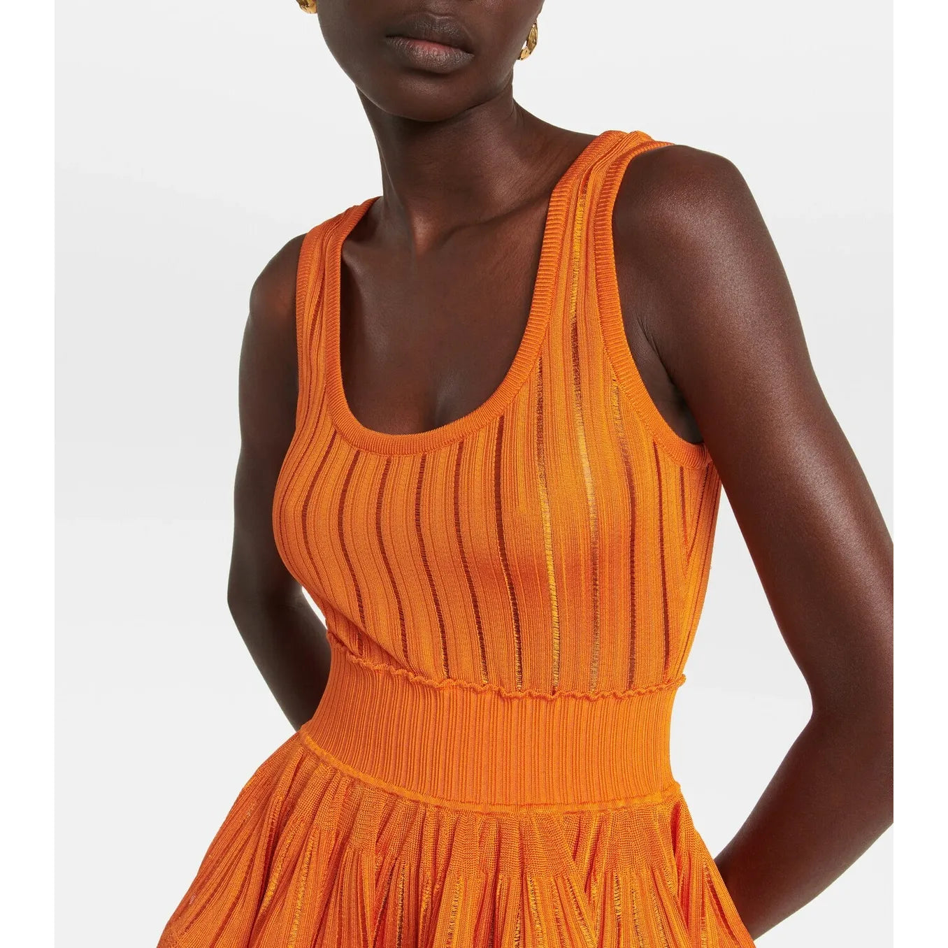 Robe Aleia - CRINOLINE - Orange