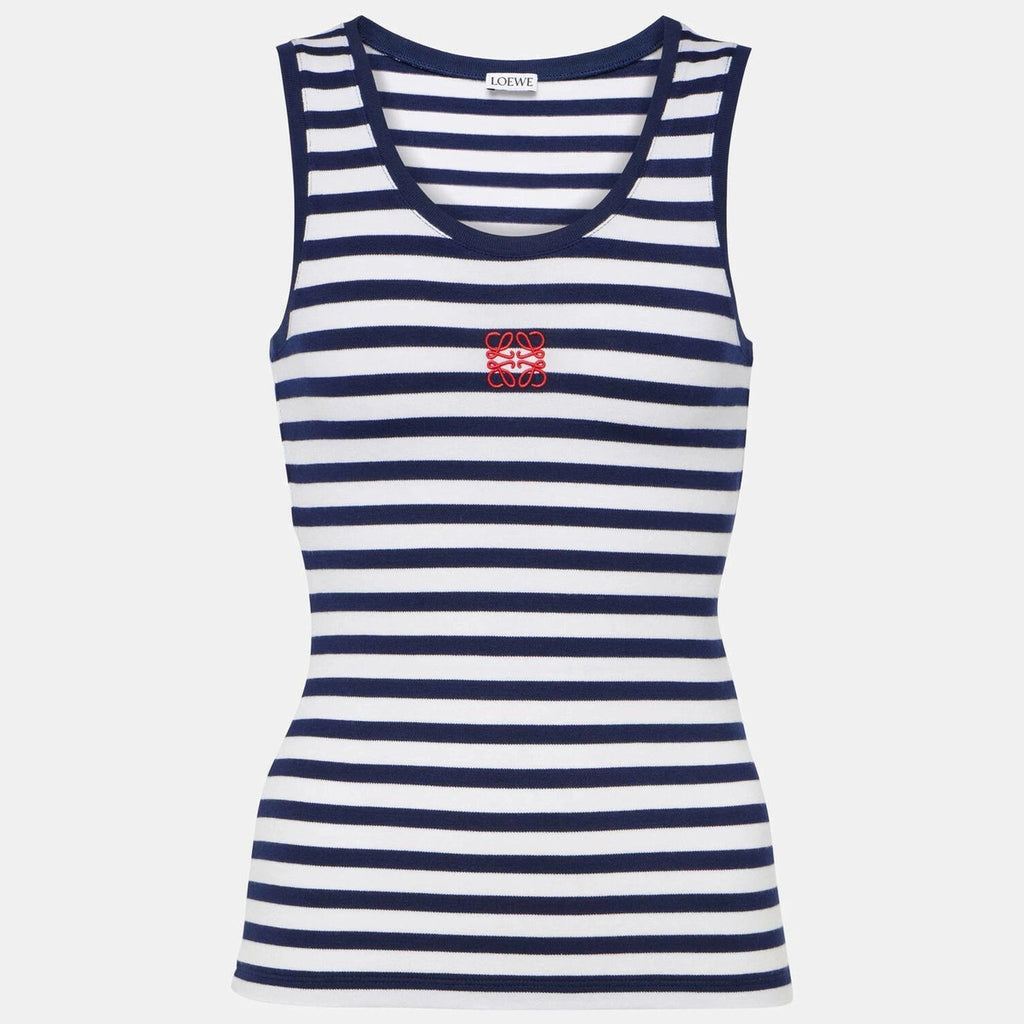 Débardeur Loewe - Anagram striped