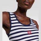 Débardeur Loewe - Anagram striped