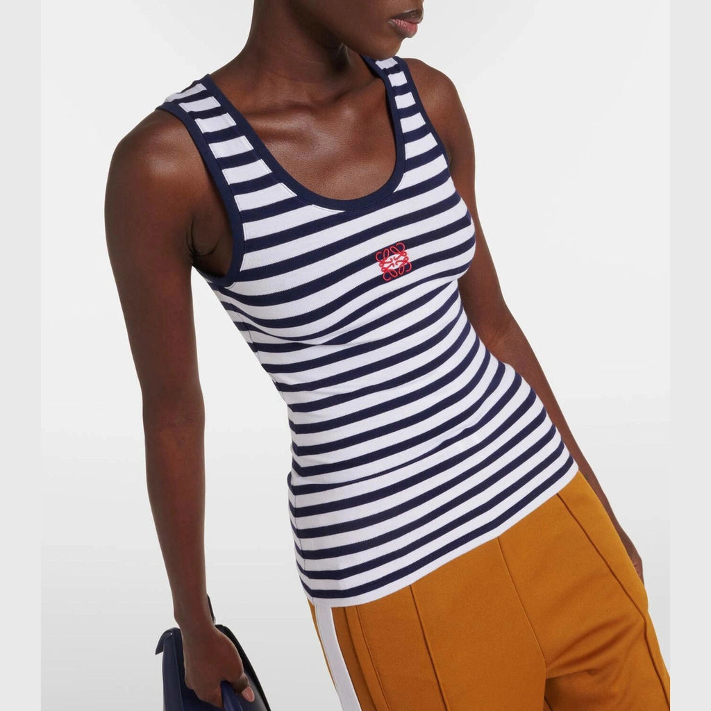 Débardeur Loewe - Anagram striped