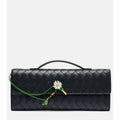 Sac Bottega Veneta Andiamo Clutch - Noir