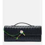 Sac Bottega Veneta Andiamo Clutch - Noir