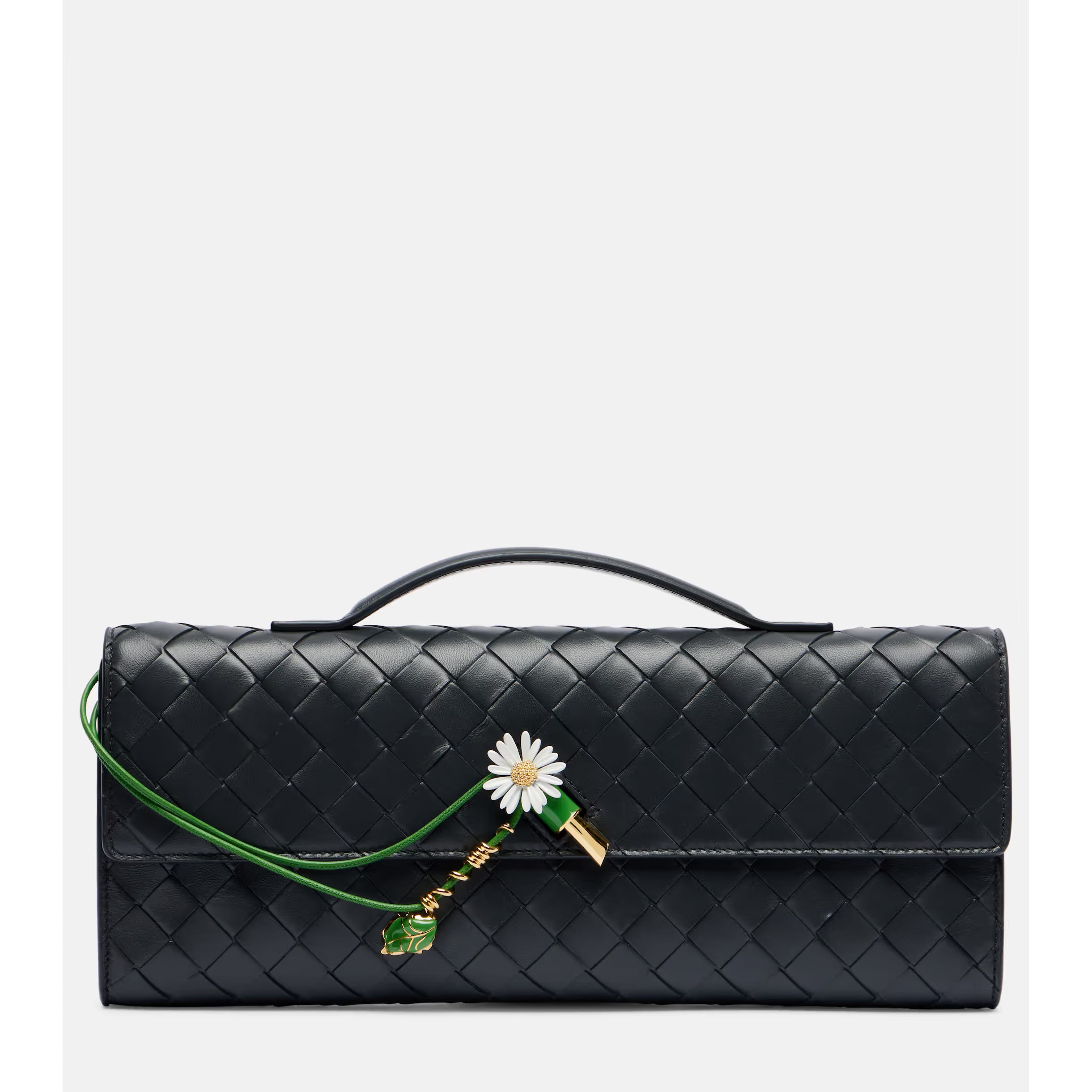 Sac Bottega Veneta Andiamo Clutch - Noir