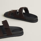 Sandales Hermes Chypre - Marron Ébène