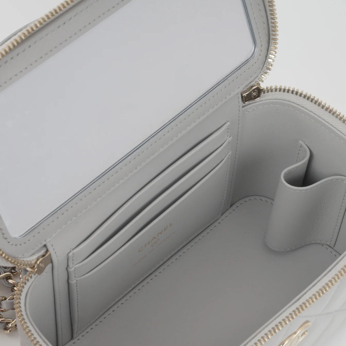 Sac Chanel Vanity - Gris