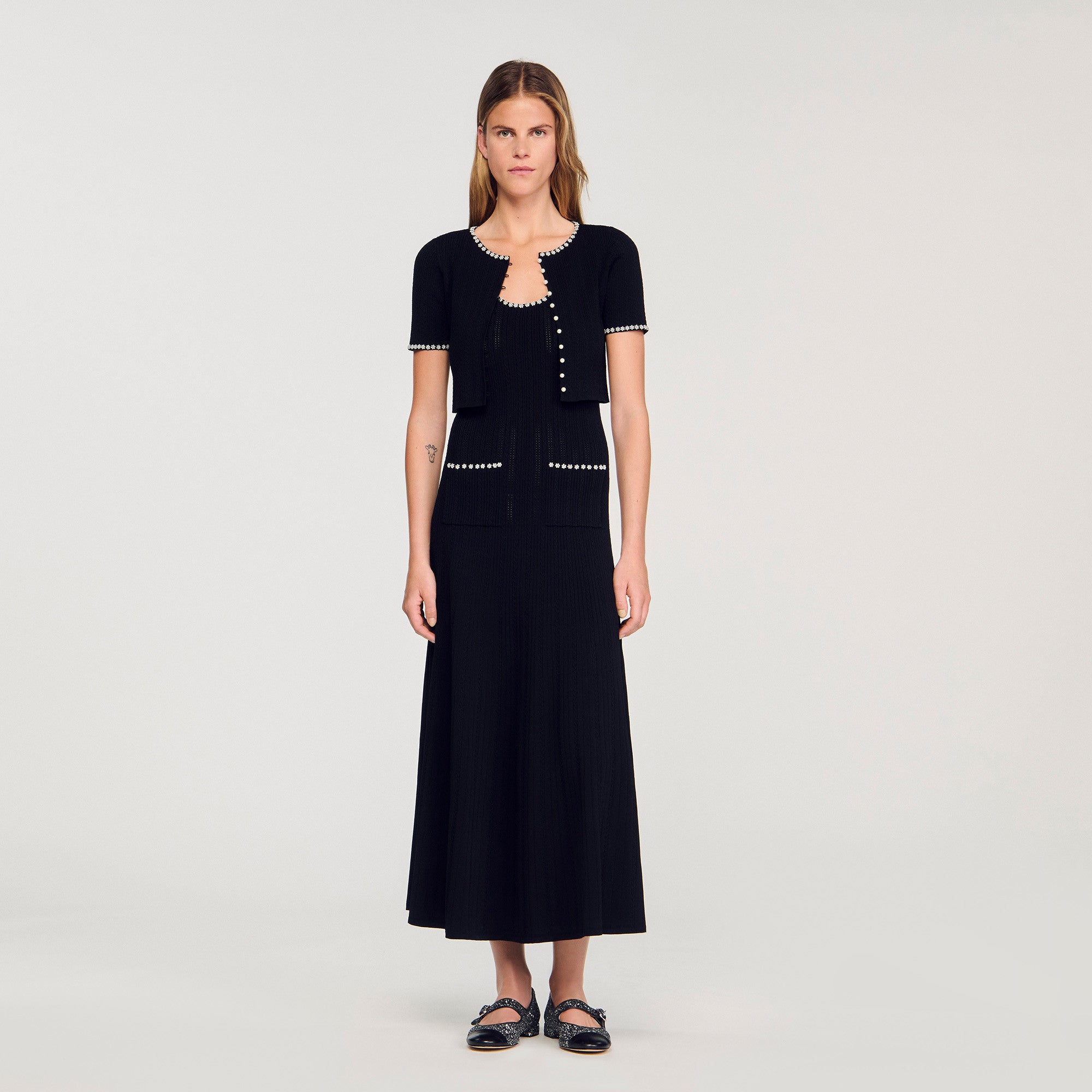 Cardigan Sandro - Noir