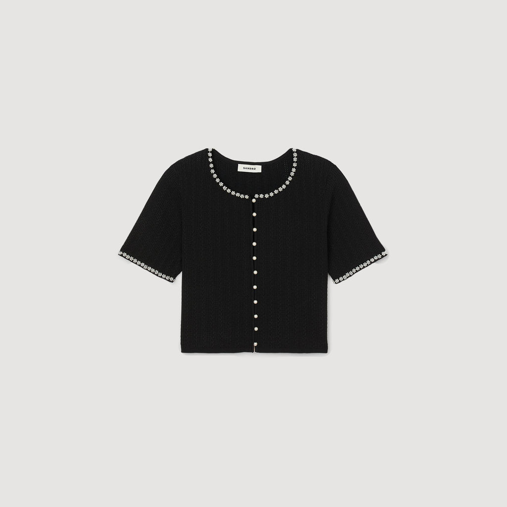 Cardigan Sandro - Noir