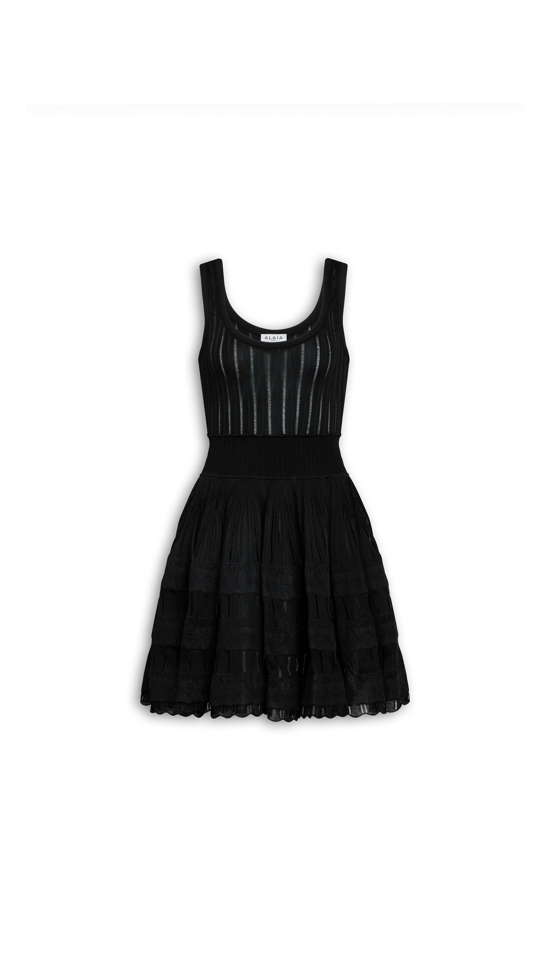 Robe Aleia - CRINOLINE - Noir