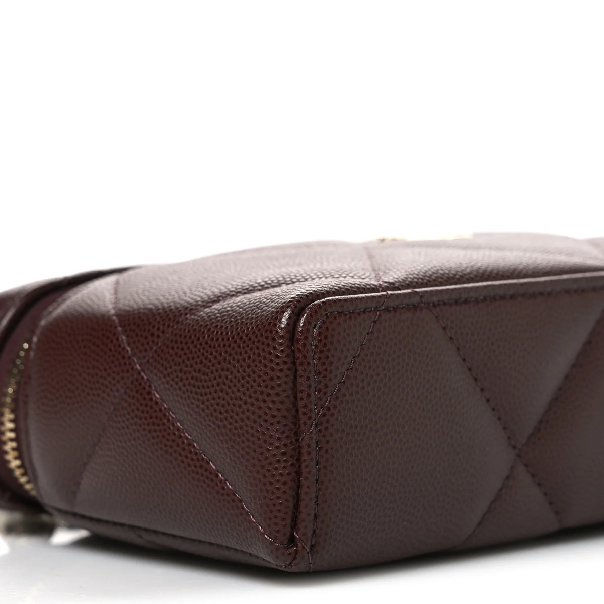 Sac Chanel - Caviar Quilted - Marron Foncé