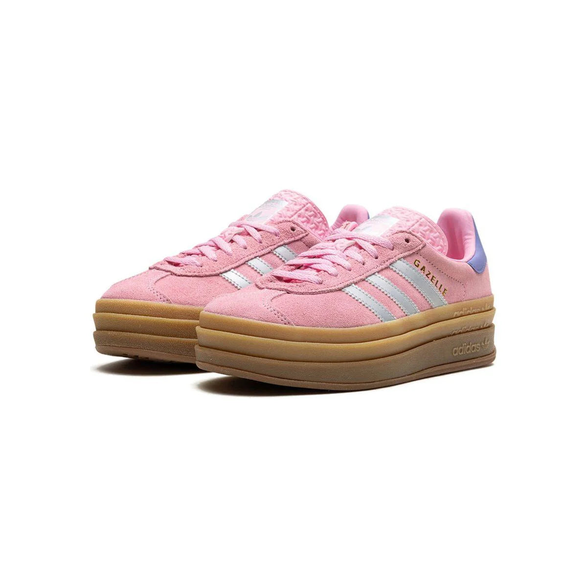 Adidas Gazelle BOLD "Pink Silver Purple"