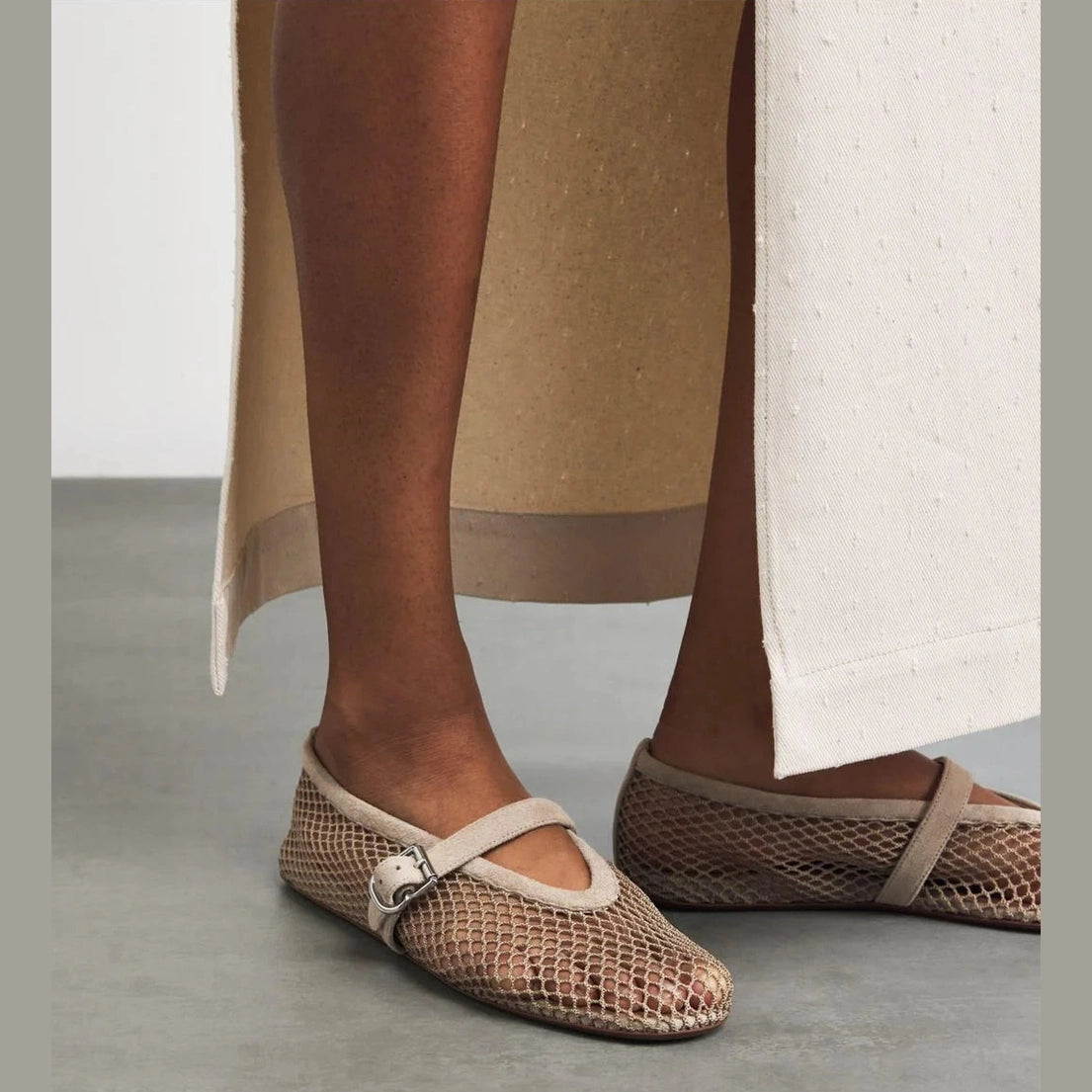 Ballerines Alaia - Beige