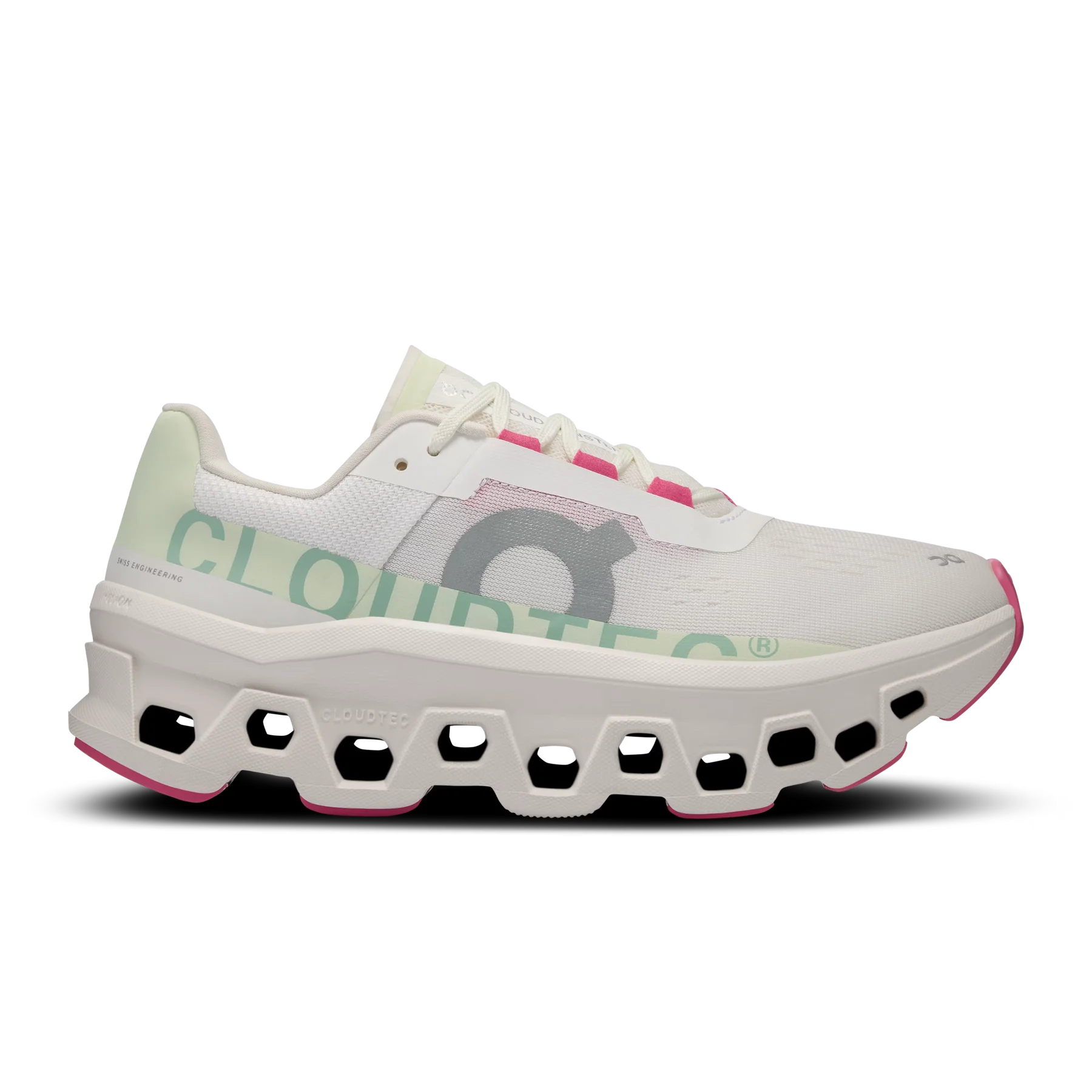 On Running Cloudmonster 'White Lima"