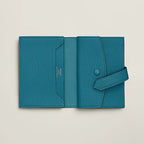 Portefeuille Hermès Béarn mini - Bleu