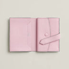 Portefeuille Hermès Béarn mini - Rose