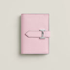 Portefeuille Hermès Béarn mini - Rose