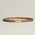 Ceinture Hermès  Kelly 18 - Étoupe