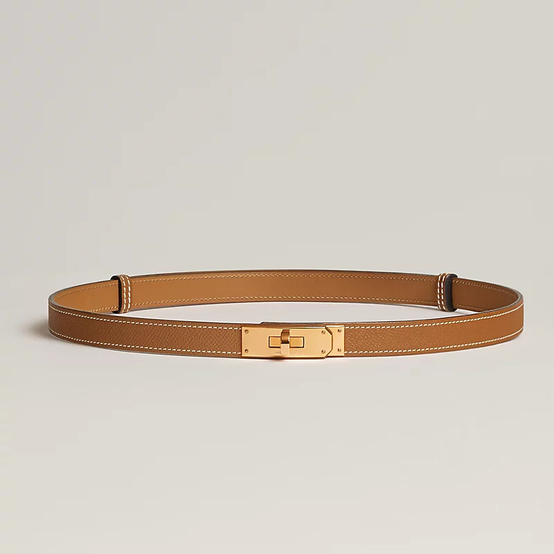 Ceinture Hermès Kelly 18 - Camel