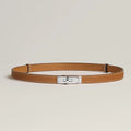 Ceinture Hermès Kelly 18 - Camel