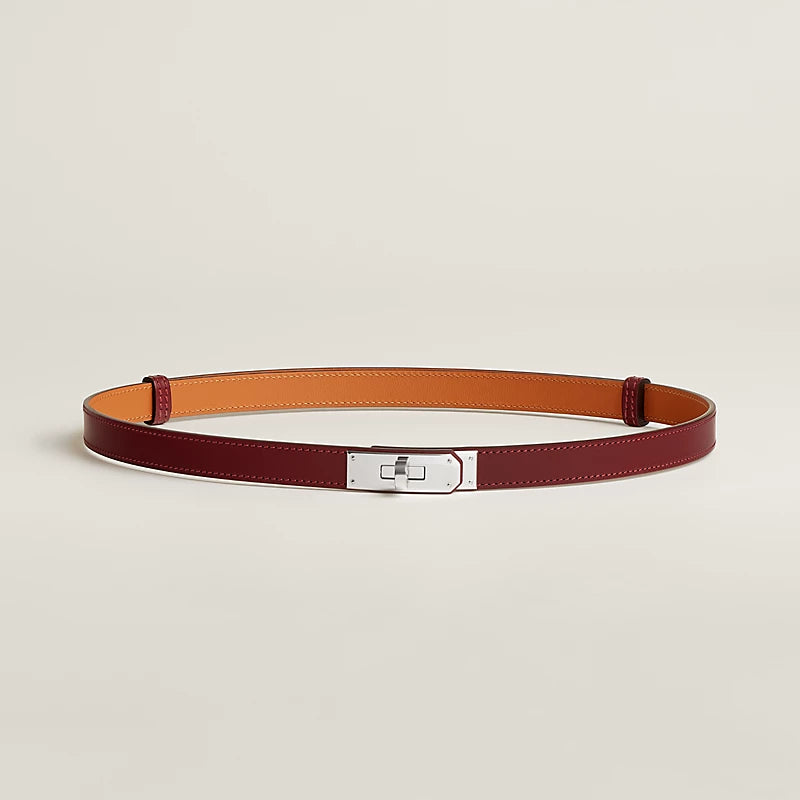 Ceinture Hermès Kelly 18 - Bordeaux