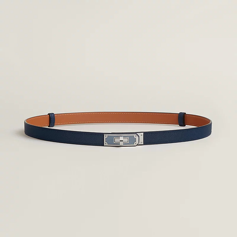 Ceinture Hermès Kelly 18 - Bleu