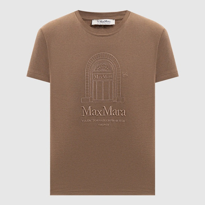 T-Shirt Max Mara - SMMBELLA - Marron