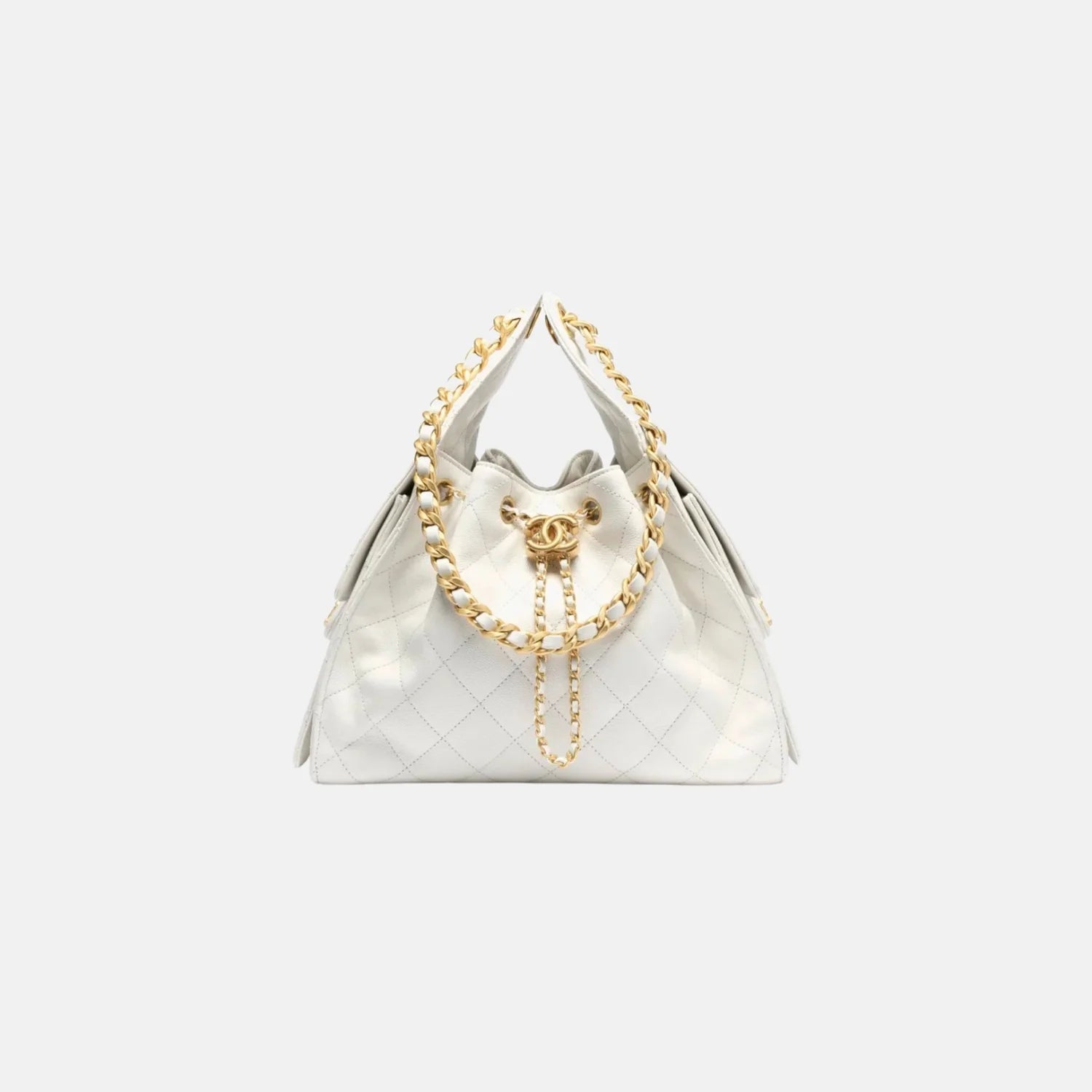 Sacs CHANEL 25 Small - Blanc