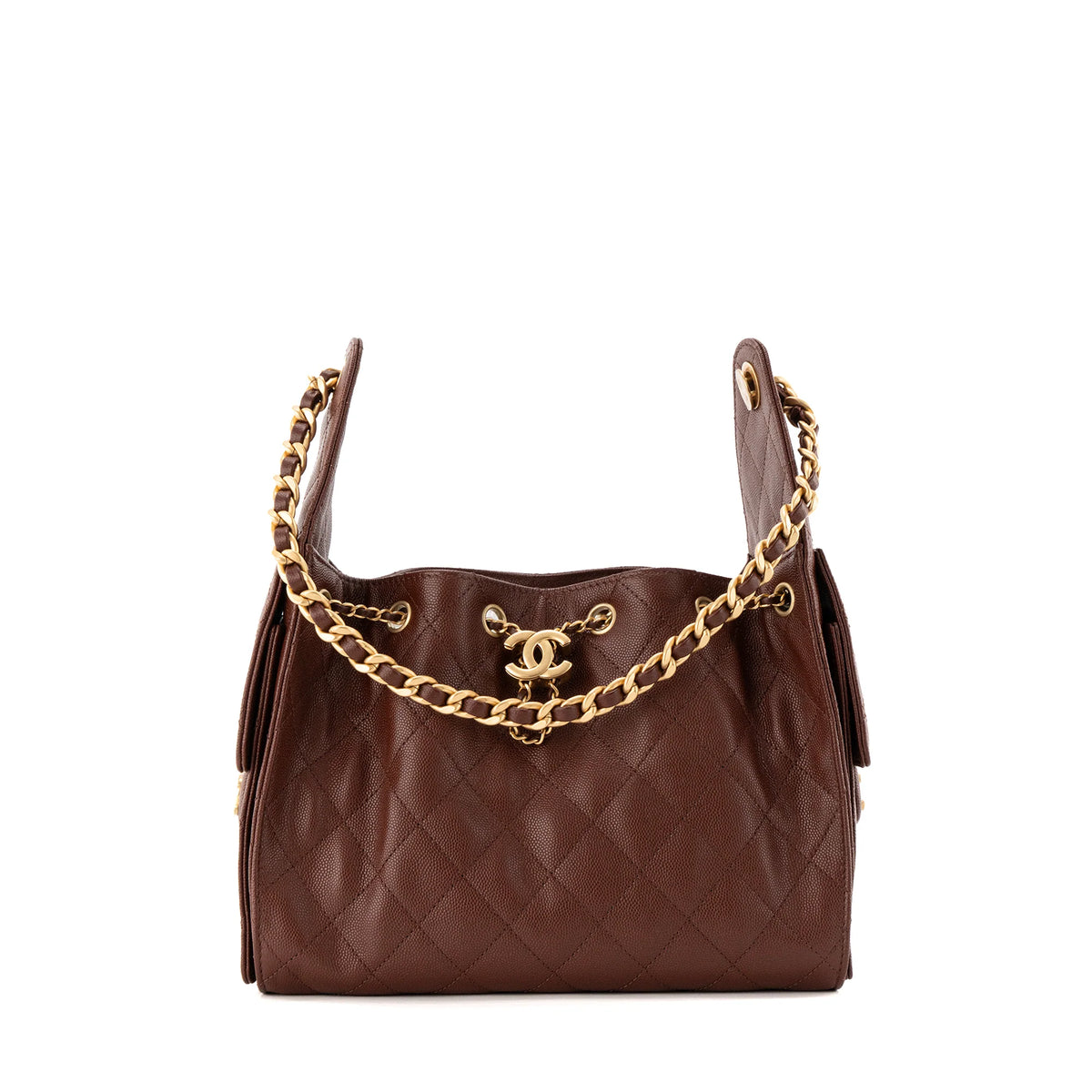 Sac CHANEL 25 Small - Marron