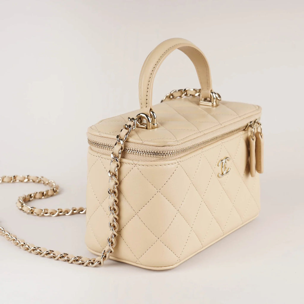 Sac Chanel Vanity - Beige
