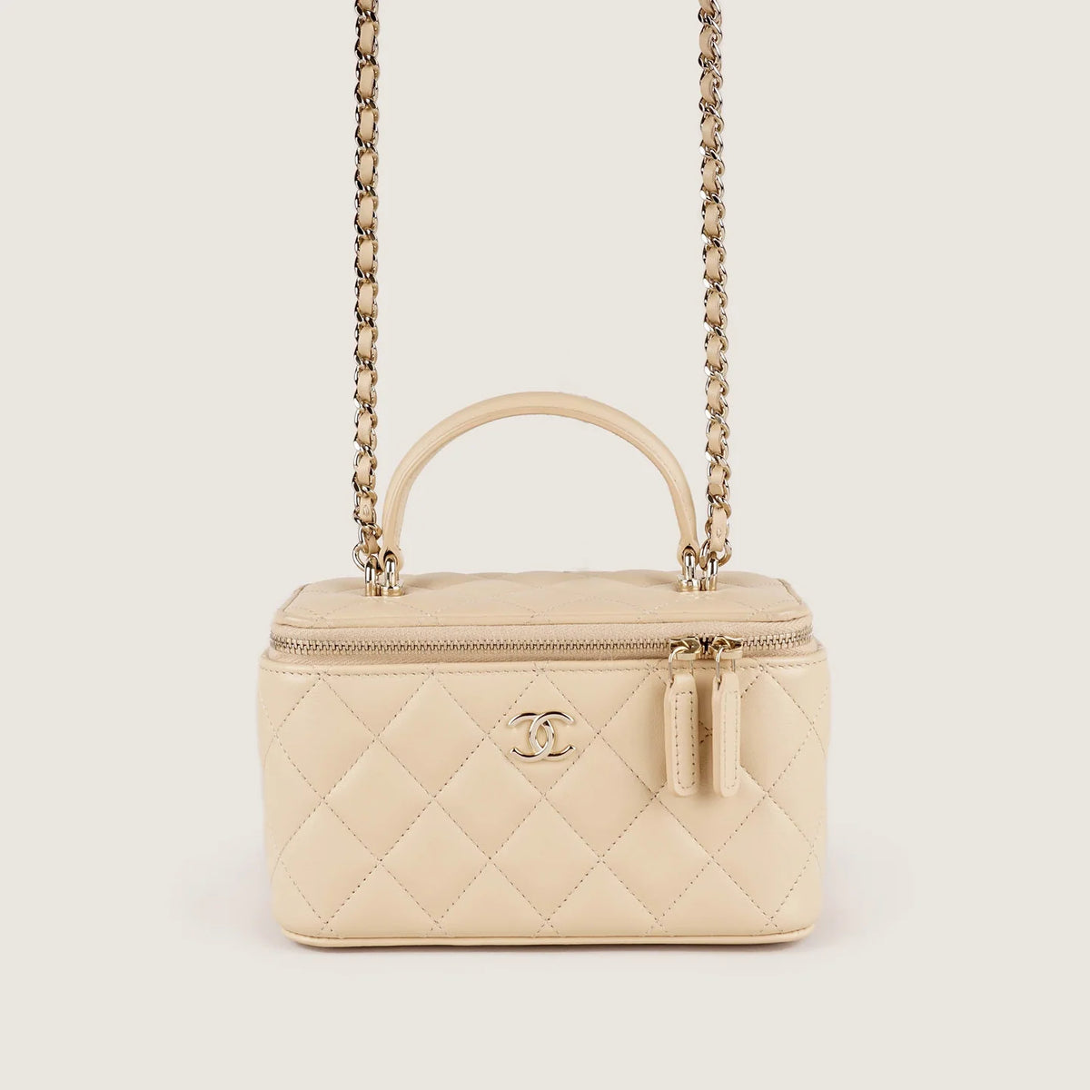 Sac Chanel Vanity - Beige