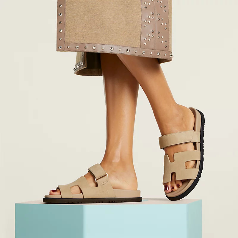Sandales Chypre - Beige Lin
