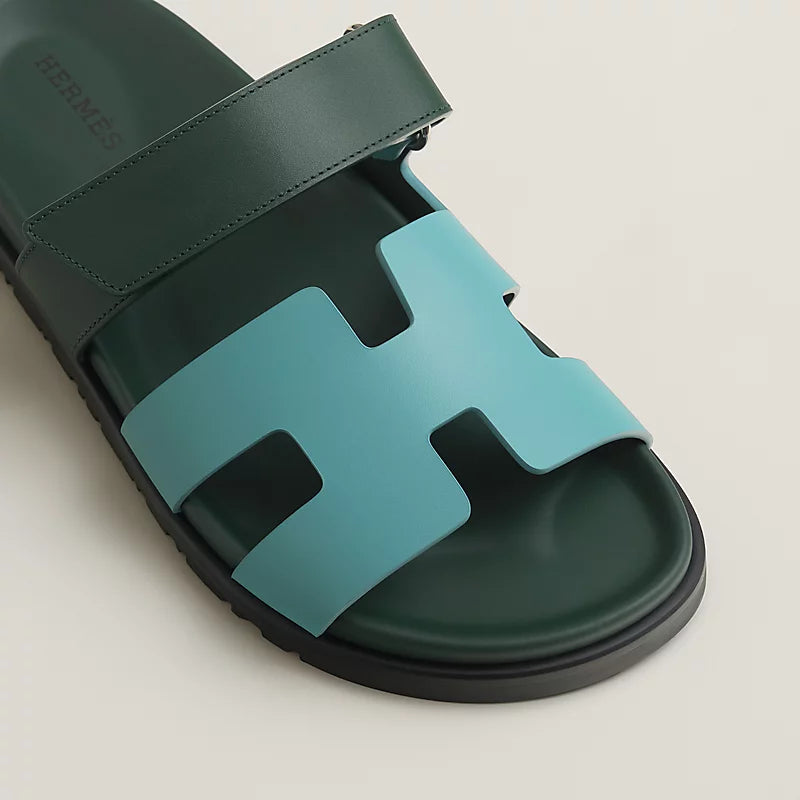 Sandales Chypre - bleu citadin