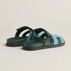 Sandales Chypre - bleu citadin