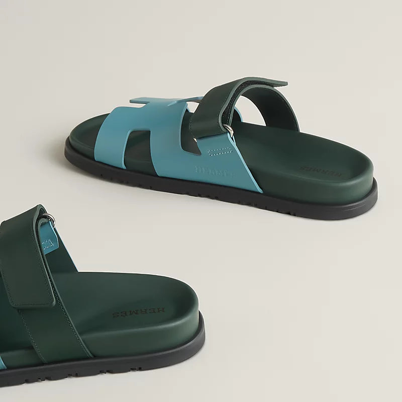 Sandales Chypre - bleu citadin
