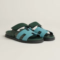 Sandales Chypre - Bleu Citadin
