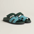Sandales Chypre - bleu citadin